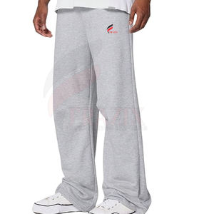 OEM กางเกงวอร์มลำลองสำหรับผู้ชาย, กางเกงวอร์มขายาวมีเชือกรูดขนาดผู้ใหญ่ดีไซน์ใหม่ - Product Image 1