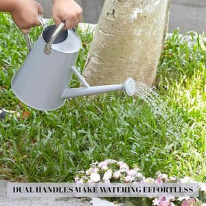 Regaderas de Metal Rústicas 'Rega tu Mundo', Hermosos Accesorios de Jardín del Arte del Riego de Macetas y Jardineras - Product Image 6