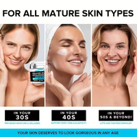 Crème au Collagène avec Rétinol et Acide Hyaluronique Anti-Âge Hydratant Jour et Nuit Éclaircissant Peau Visage et Corps