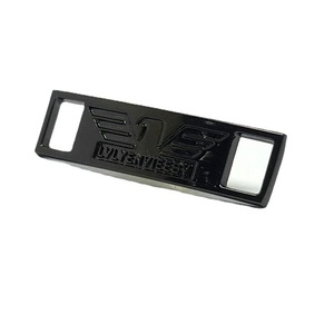 Zinc Alloy <b>Shoe</b> <b>Decoration</b> Logo Badge Customizable Hot Melt Adhesive Metal Label - Product Image 2