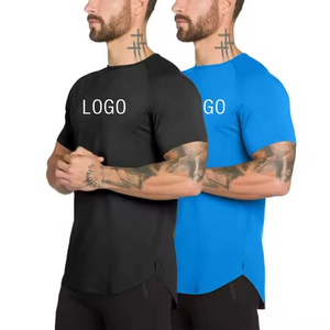 เสื้อยืดออกกำลังกายขนาดใหญ่พิเศษ OEM เสื้อยืดระบายอากาศแบบนูนสำหรับผู้ชาย พร้อมโลโก้และดีไซน์ตามสั่ง - Product Image 1