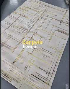 Alfombras Turcas Modernas de Polipropileno Tejidas a Máquina, Alfombras de Yute de Alta Calidad Resistentes a las Manchas, de Pelo Alto, Abstractas, para Dormitorio y Hogar - Product Image 3