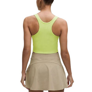 Vestido de uniforme de tenis para mujer, protección UV, secado rápido, transpirable, que absorbe la humedad, falda superior ajustada elegante, personalizable - Product Image 4