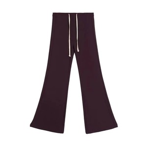 Pantalon de survêtement taille haute pour femme Pantalon de tous les jours en toile extensible confortable avec ceinture élastique et poches - Product Image 2