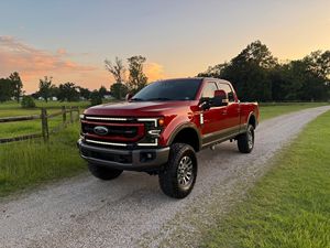 2020 F-350 Super Duty King Ranch 4x4 1 propriétaire, 6.7 litres turbodiesel V8, 4WD, rouge rapide, nombreuses modifications - Product Image 4
