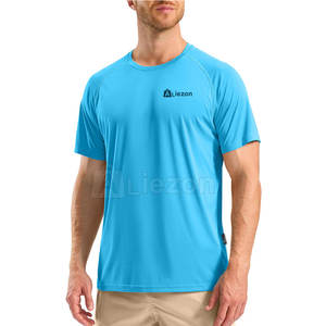 Nueva llegada Camiseta de manga corta de pesca para hombres camiseta de pesca con logotipo personalizado para actividades al aire libre - Product Image 2