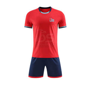 Uniforme de Fútbol Personalizado de Alta Calidad, Ligero, de Manga Corta, Secado Rápido y Transpirable - Product Image 1