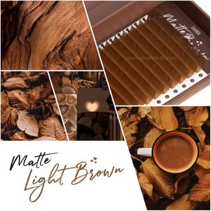 Charmlash Lashes Wholesale Private Label Dark Brown Lashes German <b>Eyelash</b> <b>Extensions</b> Matte Brown Oem Odm Private Label - Product Image 5