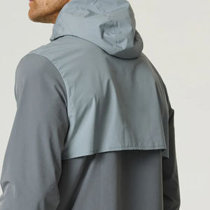 Conjunto de chándales cortavientos de dos piezas para hombre personalizado con servicio OEM, ropa de calle, conjunto de chándales cortavientos para hombre - Product Image 3