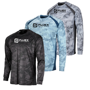 Personnalisé pas cher prix hommes à manches longues pêche UV Performance chemise Upf 50 + vêtements de pêche séchage rapide maillot de pêche - Product Image 2