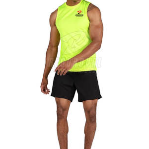 Ropa de entrenamiento de alta calidad más vendida, camiseta sin mangas para hombre, camiseta sin mangas de secado rápido para hombre - Product Image 3