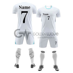 Maillot de football à sublimation personnalisée pour hommes femmes adultes enfants avec logo de l'équipe avec numéro de nom-chemise courte d'entraînement de football - Product Image 5