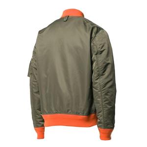 Chaqueta de satén con letras personalizada para uso en exteriores, chaqueta de seda satinada con cuello levantado para hombre, chaqueta de satén personalizada de alta calidad - Product Image 3