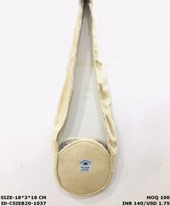 กระเป๋าคลัทช์สายเดี่ยวผ้าปอใช้ได้ทั้งชายและหญิงมีสไตล์สุดพิเศษเป็นมิตรกับสิ่งแวดล้อมอย่างยั่งยืนผ้าคอตตอนซับในลายพระจันทร์ครึ่งกล่อง - Product Image 4