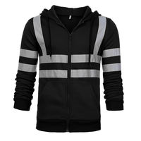 Design personnalisé sweats à capuche de sécurité respirants et confortables pour les travaux de construction vêtements d'hiver respirants en vente