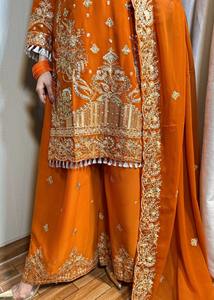 Women's Ready-to-Wear Embroidered Pakistani Salwar Kameez Suit for Parties Eid Festival Custom OEM Design Wholesale Muslim - Product Image 4