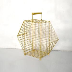 Metal <b>Baskets</b> Round White Powder Coating With Handle 3 <b>For</b> Gifting <b>Hampers</b> And Storage Handcrafted Luxury Gift <b>Baskets</b> - Product Image 6