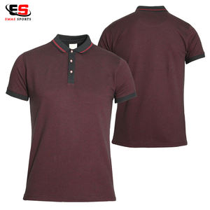 Mens 100% Cotton Short Sleeve <b>Polo</b> <b>Shirt</b> Latest Fashion Youth Jersey Solid Pattern Anti-Wrinkle <b>With</b> <b>Pocket</b> - Product Image 2