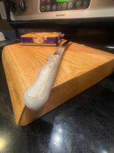 Planche à découper et plateau de service en bois Forme rectangulaire durable 12mm d'épaisseur - Product Image 2