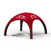 Tente publicitaire gonflable personnalisée pour événements extérieurs, durable, avec logo sur mesure