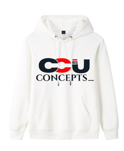 320g épaule tombante coton pull à capuche vêtements de travail teamwear broderie dtg logo personnalisé Hoodies - Product Image 3