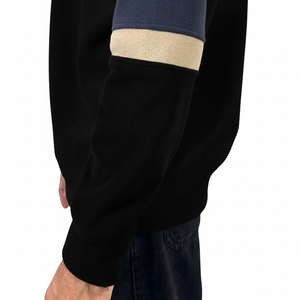 เสื้อสเวตเชิ้ตผู้ชายสำหรับฤดูหนาว ทรงปกติ คอกลม ผ้าฝ้ายฟลีซ 100% แบบเรียบ สีพื้น ผลิตตามสั่ง - Product Image 4