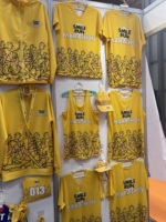 T-shirt de course technique personnalisé à sublimation pour le jogging et le marathon, séchage rapide