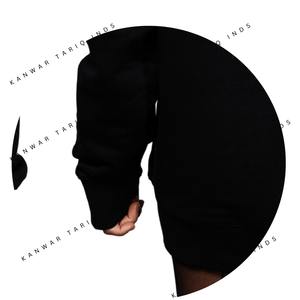 เสื้อกันหนาวมีฮู้ดสำหรับผู้ชายโอเวอร์ไซส์โอเวอร์ไซส์งานเย็บปะตามสั่ง - Product Image 6