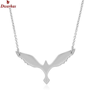 Collar liso de Plata de Ley 925 de moda con diseño simple para compromiso o fiesta - Product Image 5