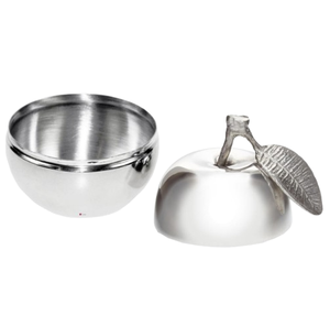 Bol à dattes en acier inoxydable doré, design vintage écologique, bol à dattes pour traiteurs et cantines, fourniture d'usine - Product Image 6