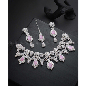 ชุดเครื่องประดับต่างหูชุบทองโบราณสำหรับงานแต่งงานและปาร์ตี้สำหรับเจ้าสาวชุดเครื่องประดับสีแบบออกแบบได้ตามต้องการ - Product Image 4