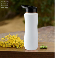 Bouteille d'eau en cuivre pur du fabricant et du grossiste de l'Inde grande sipper thermique écologique produit de vente chaude
