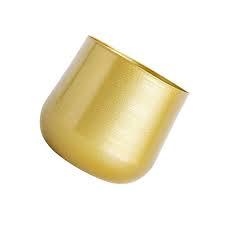 Mini maceta para el hogar, hoteles y jardín, color dorado, forma redonda, mesa de metal, macetas decorativas, accesorios de decoración para el hogar - Product Image 4