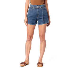 Shorts en jean d'été pour femmes à la mode Bouton Taille mi-haute Respirant Décontracté Grande taille Qualité supérieure - Product Image 3