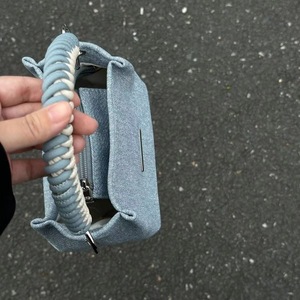 Bolso de Mano para Mujer, Estilo Casual, Bandolera, Bolso de Hombro, Bolso Tipo Cubo con Cordón Ajustable - Product Image 4