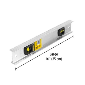 Pretul 14 'scatola di livello con 6 unità di alluminio corpo prodotto - Product Image 3