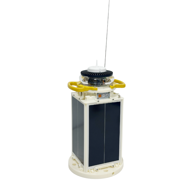 AIS AtoN LED Solar Integrated Navigation Equipment Indicator Lights Marine Beacon IP68 20-Day Operation 256 IALA Flash Patterns