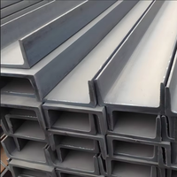 Profilés en U galvanisés laminés à chaud 10 mm en acier, profilés en U en acier au carbone