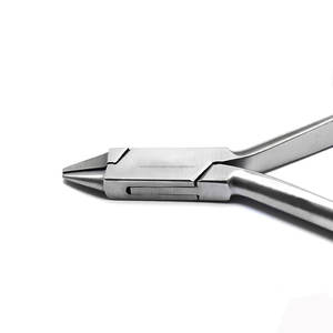 Alicates de ortodoncia para doblar alambres, tipo pico de pájaro, para formar bucles en ángulo, instrumentos dentales de acero inoxidable con certificación CE, ergonómicos y manuales. - Product Image 4