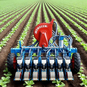 Semoir de précision pneumatique haute vitesse monté sur tracteur pour plusieurs cultures (carottes, betteraves, légumes <span class=keywords><strong>verts</strong></span>) - MOQ 1 rangée - Product Image 2