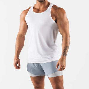 Custom Casual Singlet Chalecos Imprimir Running Tank Top Hombres 100% Algodón Secado rápido Transpirable Ecológico Sublimación - Product Image 5