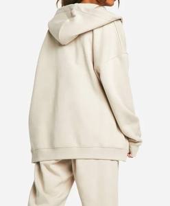 Ropa de mujer, de talla grande sudaderas con capucha, sudaderas OEM con diseño de logotipo de Color personalizado, ropa de calle, sudaderas con capucha transpirables con cremallera para mujer - Product Image 2