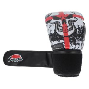 Fabricación de Guantes de Boxeo de Diseño OEM Personalizados de Alta Calidad, Hechos con Cuero Genuino, Guantes de Sparring con Velcro - Product Image 4