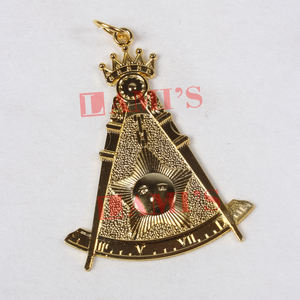 Fabriqué en usine artisanat passé maîtres collier bijou maçonnique Regalia bijou francs-maçons bijou pour uniforme - Product Image 1