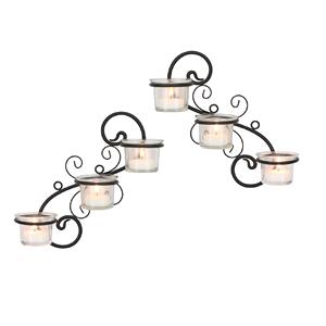 Bougeoir mural en fil de métal Style européen personnalisé - Product Image 3