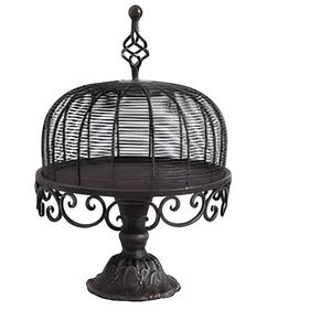 Soporte de Metal para Servir Pastel DE UN Solo Nivel Decorativo Superior Vintage Soporte para Servir Pasteles de Forma Personalizada para Cumpleaños y Bodas - Product Image 4