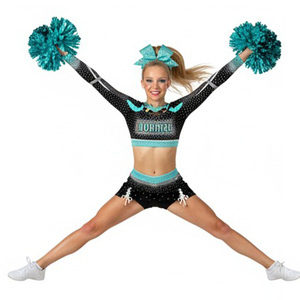 Costume de pom-pom girl Dynamic Flex Pro conçu pour les équipes de compétition recherchant confort, durabilité et performances à fort impact - Product Image 4