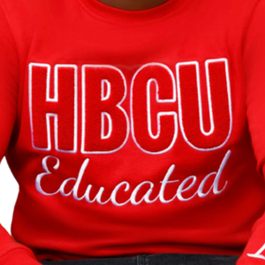HBCU Éduqué Chenille Sweat Marron Rouge Crewneck 500GSM Coton Chaud Hiver Grec Fraternité KAP Vêtements Personnalisés - Product Image 4