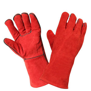 Best Selling OEM Service Premium Leather <b>Welding</b> <b>Gloves</b> New Arrival Heat Resistance Design Reasonable Safety <b>Gloves</b> - Product Image 2