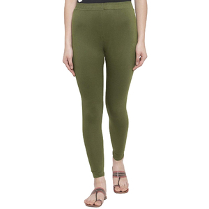 Leggings Personalizadas para Mujer, 100% Algodón, Transpirables, Pantalones de Yoga con Cintura Elástica, Estilo Japonés, Servicio OEM, Ropa Deportiva al por Mayor - Product Image 1